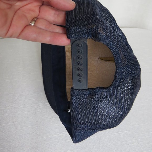 NISSIN Vintage Abbie Auto Parts Alabama Snapback Trucker Cap ONE SIZE - Taiwan - Picture 3 of 11